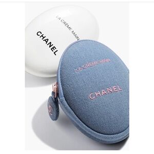 NEW CHANEL La Crème Main Hand Crème with a Limited edition denim pouch